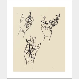 hands Posters and Art